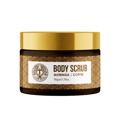 Matrika Moringa & Coffee Purifying Body Scrub for Smooth & Glowing Skin | Natural Exfoliator (50gm)