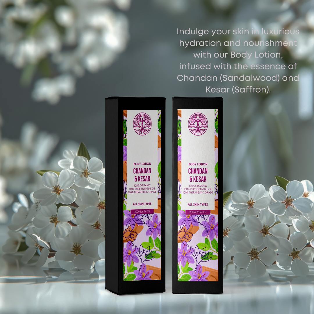 Body Lotion (Chandan & kesar) - Image 4
